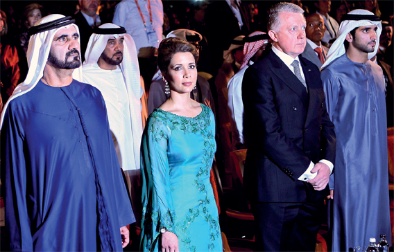 Mohammed inaugurates SportAccord. (SATISH KUMAR)