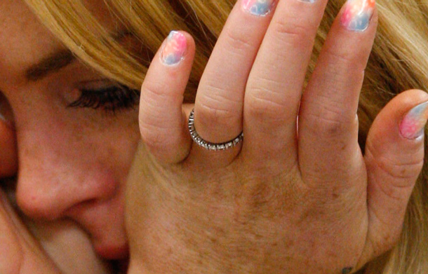 Hollywood starlet is due to be placed behind bars on Tuesday for 90 days. (AP)