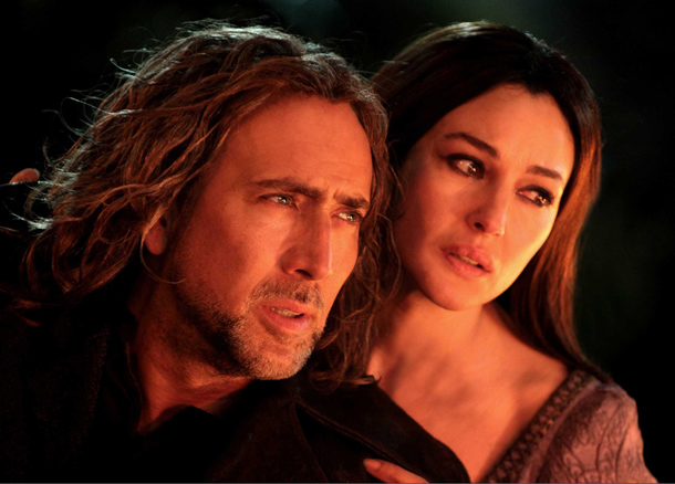 Nicolas Cage and Monica Bellucci in The Sorcerer's Apprentice. (SUPPLIED)