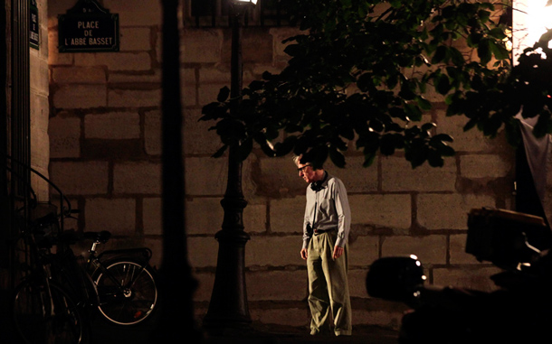 US director Woody Allen pictured during filming of his movie &ldquo;Midnight in Paris&rdquo;, a romantic comedy about a family travelling to the French capital for business. (AP)