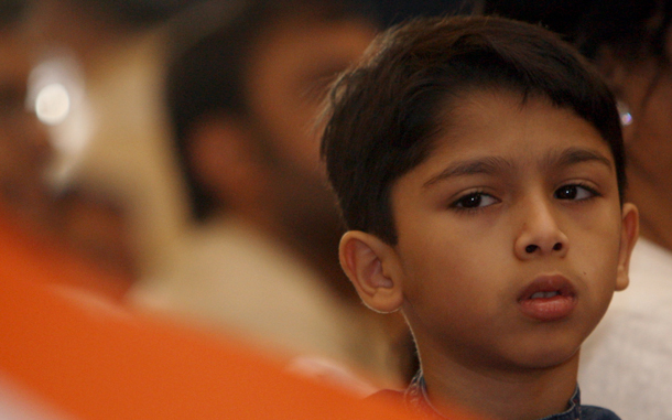 Celebration of the Independence day of India in Dubai. (Xavier Wilson)