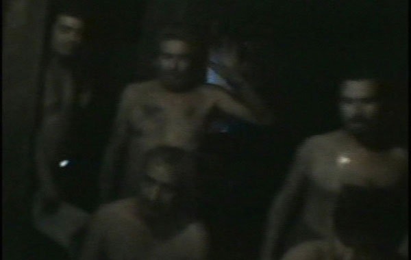 A video grab shows a group of miners trapped underground in a copper and gold mine, at Copiapo, some 725 km (450 miles) north of Santiago. (REUTERS)