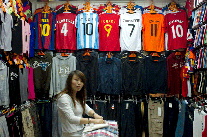 chinese replica football shirts