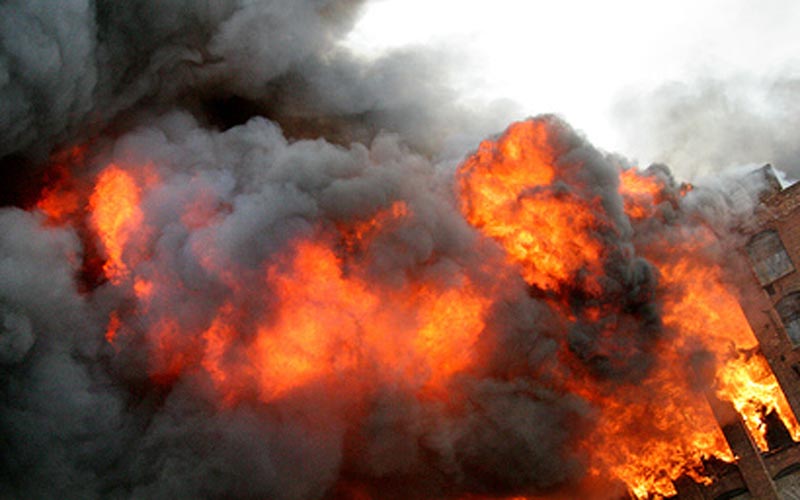 Timber warehouse burns in major Ras Al Khor fire News Emirates