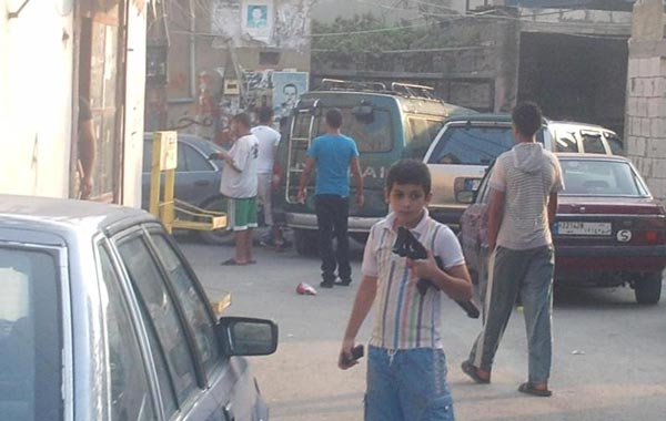 What adds to their misery is the feeling of living in an open prison as the entire camp is beleaguered by Lebanese troops, barricaded at the village&rsquo;s entrances where all who enter or leave are checked (SUPPLIED).