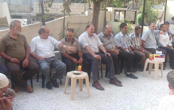 Inside the camp, everyday events such as weddings and engagements, must continue as normal (SUPPLIED)