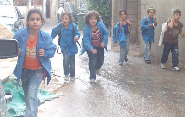 For these children running around Mieh Mieh, a life in refugee camps is all they have ever known (SUPPLIED)