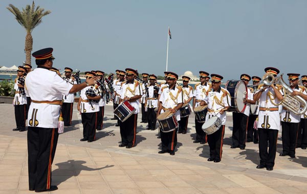 The Abu Dhabi Police Band kicked off the event, with many residents simply turning out to watch people run to classical music – or enjoy some Beethoven! (SUPPLIED)
