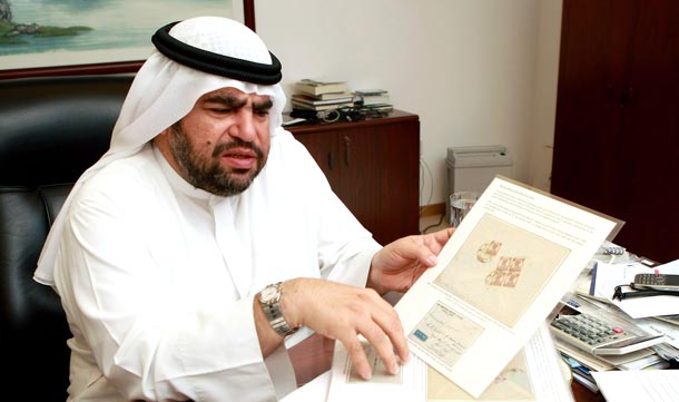 Abdullah Al-Mutairi, Executive Director of Heritage Sites in Dubai&rsquo;s Al Shandagha area and a member of the EPA. (CHANDRA BALAN)