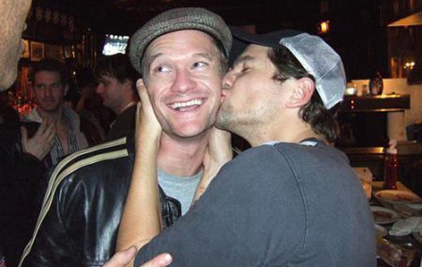 "Babies!!" Harris tweeted. "On 10/12, Gideon Scott and Harper Grace entered the Burtka-Harris fold. All of us are happy, healthy, tired, and a little pukey." (SUPPLIED))