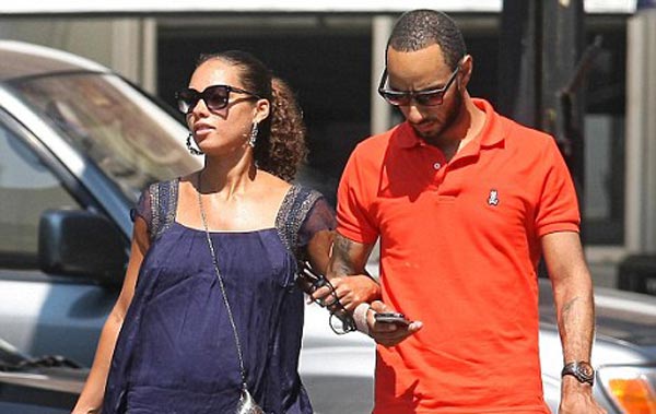 Alicia Keys and Swizz Beatz's son born on Friday is called Egypt. (FILE)