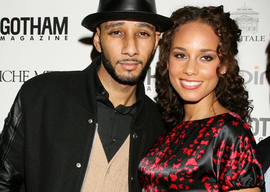 Alicia Keys and Swizz Beatz welcomed their first son Egypt last week. "There is no word to properly describe LOVE, to describe BLISS, to express a FEELING like this!!!" the singer said on Twitter in an attempt to describe the experience of motherhood. (AP)