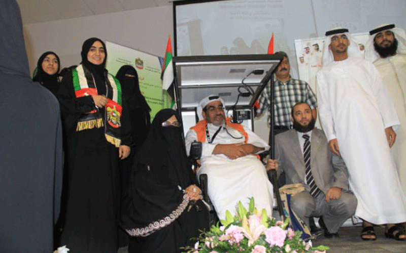 Haidar Taleb set off on Monday (22 November) on a journey that will take him across all seven emirates in a solar-powered wheelchair. Haidar, who built and designed the wheelchair himself, will travel more than 350km to promote innovation and renewable energy across the UAE in the run-up to the National Day. Starting in Fujairah, his 11-day journey will take him to schools, universities, police stations, and social centres for people with disabilities, before he finishes in Abu Dhabi's Corniche on December 2. (WAM)