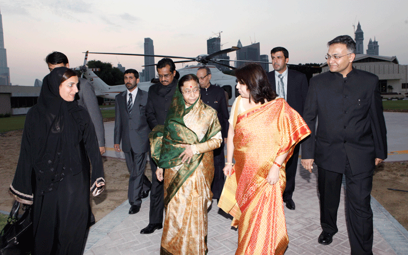 Indian President in Dubai. (SUPPLIED)