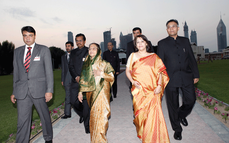 Indian President in Dubai. (SUPPLIED)