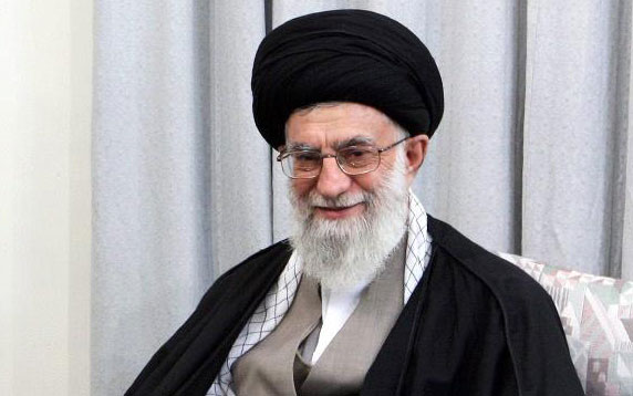 A picture released by the official website of Iran's supreme leader Ayatollah Ali Khamenei on November 29, 2010. (AFP)