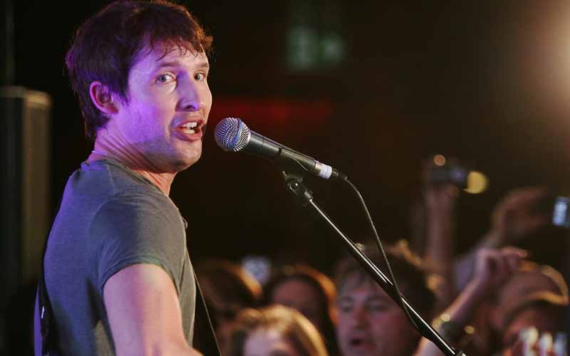 James Blunt performs songs from his latest album, 'Some Kind of Trouble' in Sydney this November (GETTY IMAGES)