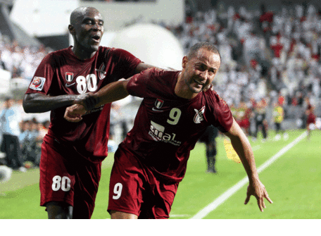 SLIDESHOW: Al Wahda celebrated a historic win against Hekari United in the opening match of the Fifa Club World Cup at Mohammed bin Zayed Stadium in Abu Dhabi on Wednesday. (OSAMA ABUGHANIM)