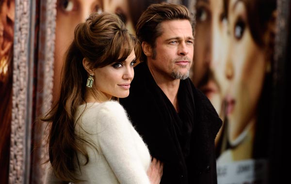 Actors Angelina Jolie and Brad Pitt attend the premiere of "The Tourist" at The Ziegfeld Theater in New York. (AP)