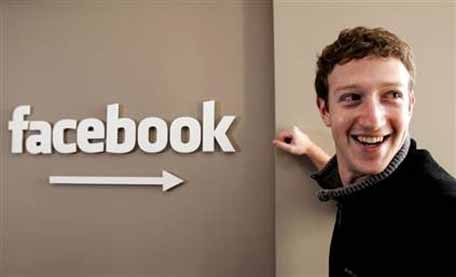 Facebook employs over 1700 people and was founded by Mark Zuckerberg in 2004 (FILE)
