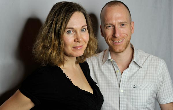 Directors Katrina Launing and Roar Uthaug during a portrait session at the 7th Annual Dubai International Film Festival held at the Madinat Jumeriah Complex. (GETTY)