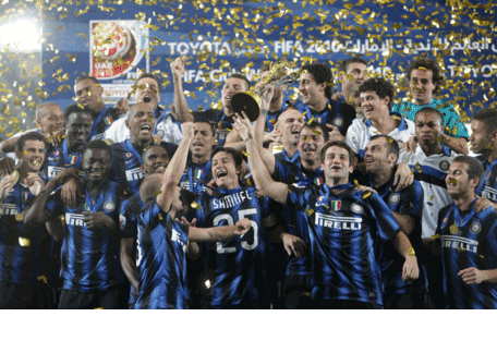 SLIDESHOW: Inter Milan were crowned Fifa World Club Cup champions at the Zayed Sports City stadium in Abu Dhabi on Saturday when they beat TP Mazembe 3-0 in the final. Sporting Club Internacional won the third place playoff. (ERIK ARAZAS)
