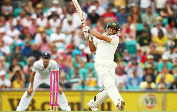 Australia’s first Muslim cricketer Usman Khawaja makes a confident start to his Test career on day one of the fifth match against England at Sydney Cricket Ground on Monday. (GETTY)