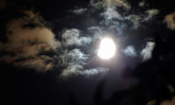 A partial solar eclipse over Malta is seen from Valletta January 4, 2011. The partial eclipse will be visible near sunrise over most of Europe and northeastern Asia. (REUTERS)