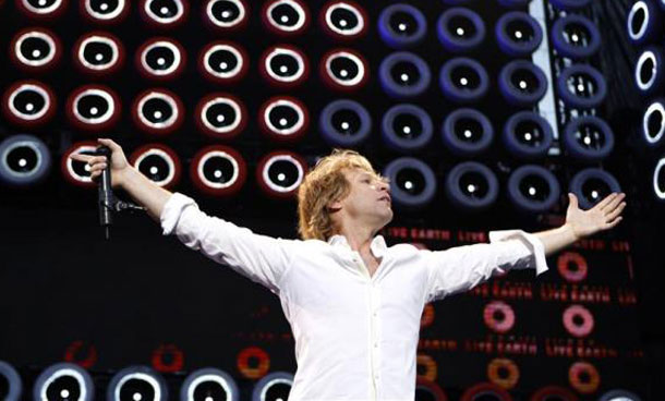 28: Bon Jovi have 8,024,239 fans. (REUTERS)