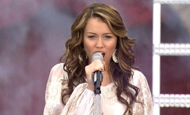 24: Miley Cyrus has 9,561,654 fans. (AGENCY)