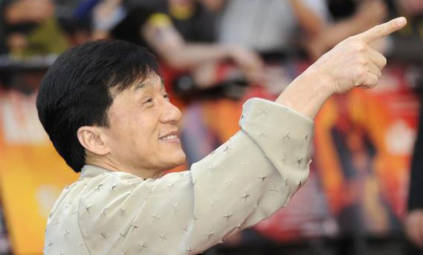 21: Jackie Chan has 10,885,990 fans. (REUTERS)