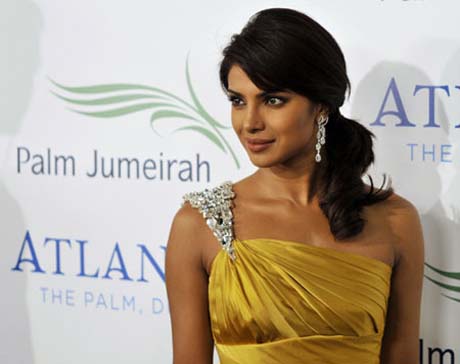 Priyanka Chopra played the goddess of Atlantis at the 2008 opening ceremony of the lavish resort (FILE)