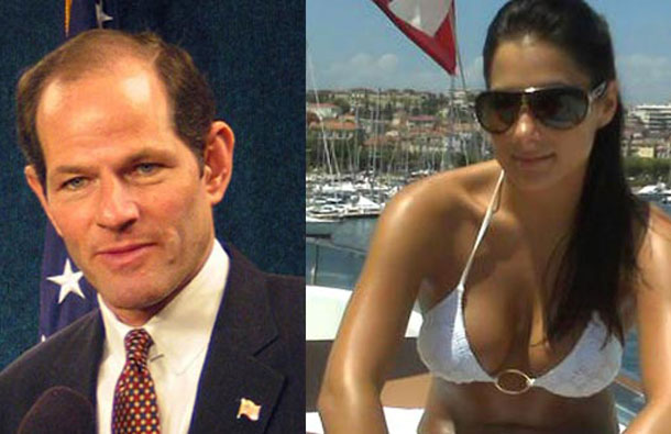 New York Governor Eliot Spitzer had to resign from his post after reports emerged that he had patronised a prostitution service. Spitzer reportedly spent more than $15,000 for several encounters with prostitutes. Ashley Dupre, a high-class call girl was at the centre of the Eliot Spitzer prostitution scandal. (AGENCIES)