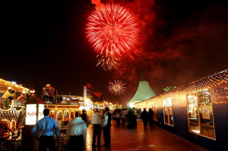 Head down to Al Seef Street to watch the fireworks every evening during the DSF (FILE)