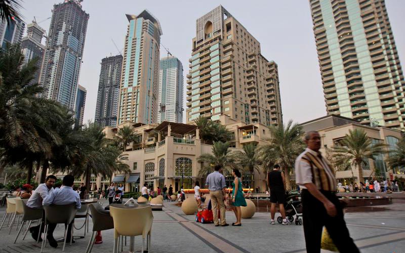 Vibrant communities and quality of life put the UAE in the top 10. (AP)