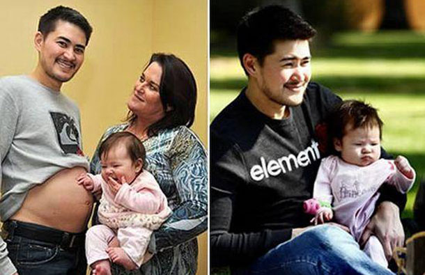 6. World’s First Male Mother: Thomas Beatie was born as a woman but after a sex change operation he/she decided to have a babie. The 34-year-old’s wife, Nancy, was unable to conceive because of a prior hysterectomy. Therefore Beatie decided to have a baby himself, through artificial insemination using donor sperm and Beatie’s own egg. It doesn’t seem to be a healthy solution in any respect. (AGENICES)