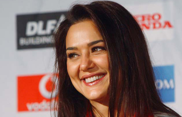 Preity Zinta: Bollywood star and owner of the Kings XI Punjab cricket team, Preity Zinta, is an old hat at cheering her team. Her dougout is the cheeriest and audiences just love that smile. (AGENCIES)