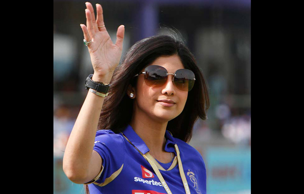 Shilpa Shetty: Rajasthan Royals' owner Shilpa Shetty was in the stands during all of RR's matches, cheering her team on. Well, we have seen Shilpa in all of the IPL seasons before, but her charm never fails to work. (AGENCIES)