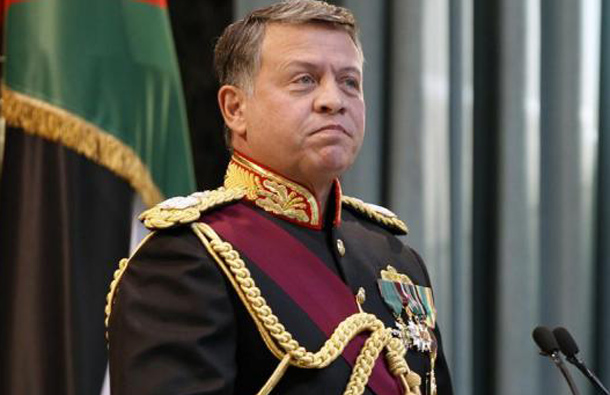 Jordan's King Abdullah. (REUTERS)