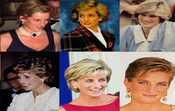 Despite never going long, Diana managed to experiment with her hairstyles going from a heavy fringe to slicked back sophisticate and everything in between. (AGENCIES)
