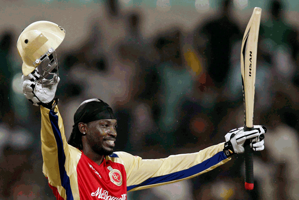 West Indian star Chris Gayle blasted a 47-ball 89. (FILE)