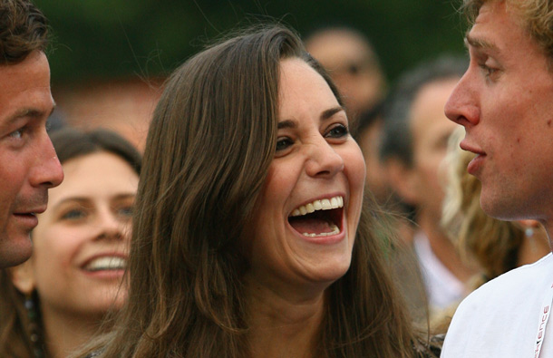 Kate Middleton attends the 46664 Concert In Celebration Of Nelson Mandela's Life held at Hyde Park on June 27, 2008 in London, England. (GETTY/GALLO)