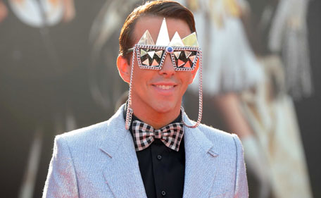 Celebrity stylist Derek Warburton arriving at the Scottish Fashion Awards 2011 on June 15, 2011 in Glasgow, Scotland. (GETTY)