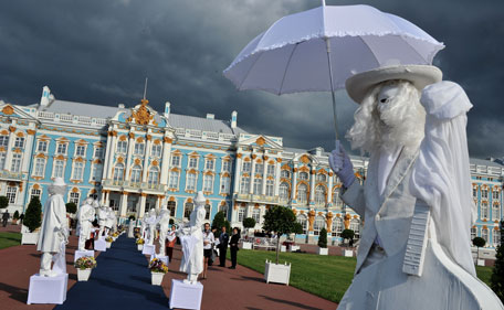 A general view of the Montblanc New Voices Award 2011 - Montblanc at Mariinsky Ball at Catherine Palace on June 18, 2011 in Pushkin, Russia. (GETTY)