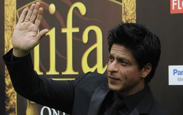 (FILE) Shah Rukh Khan at the IIFA events (AFP)