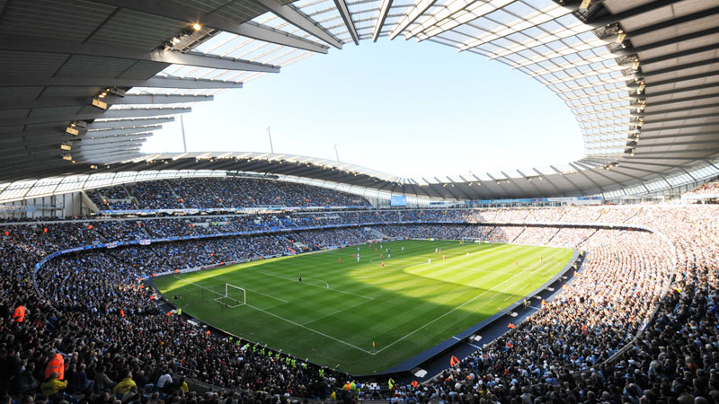 Etihad Airways has signed a sponsorship deal with the English soccer club Manchester City to get naming rights of the stadium (Man City)