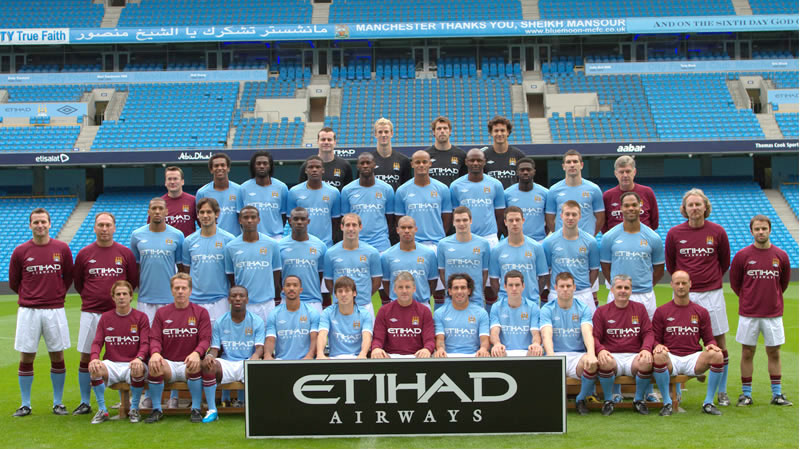 Etihad and Manchester City are already involved in shirt sponsorship deal (Man City)