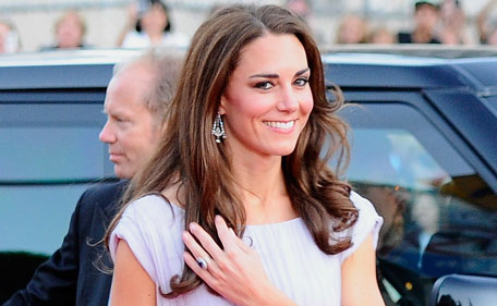 Catherine, Duchess of Cambridge arrives at the BAFTA Brits To Watch event held at the Belasco Theatre on July 9, 2011 in Los Angeles, California.  (GETTY)