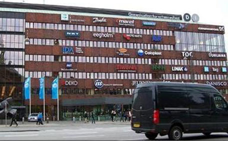 The Industriens Hus building is seen in Copenhagen, Denmark in a handout photo. (REUTERS)