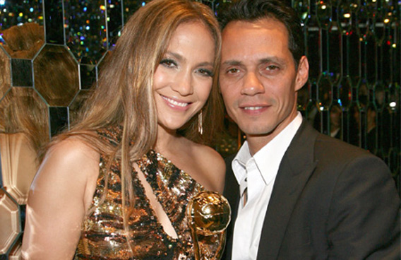Jennifer Lopez and Marc Anthony reunite for twins - Entertainment ...